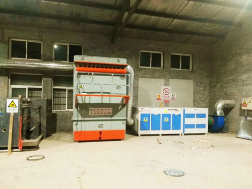 天津某电子厂在近期投入使用了一台活性炭光氧一体机